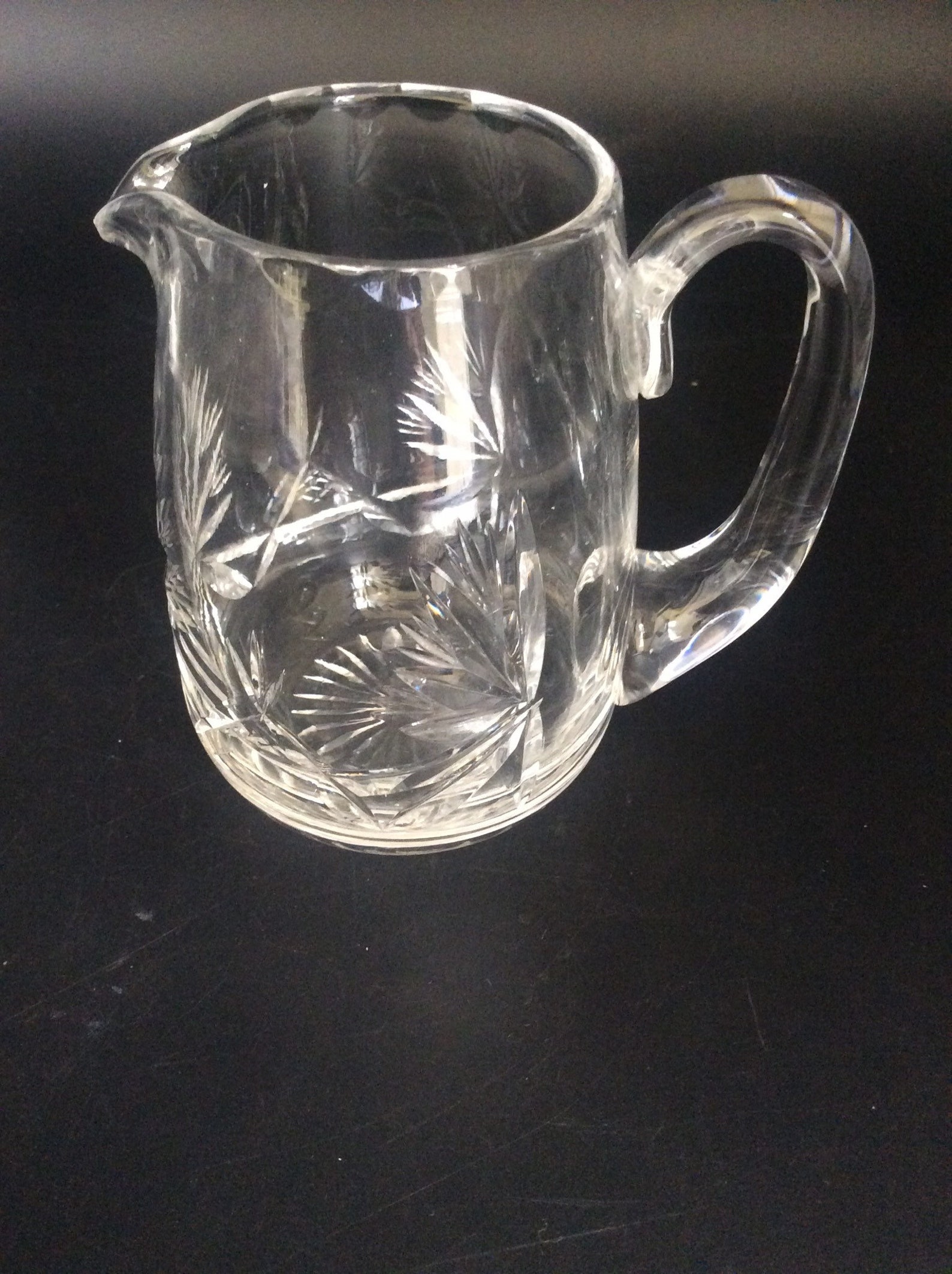 Edinburgh crystal Cut Glass whisky water jug Etsy