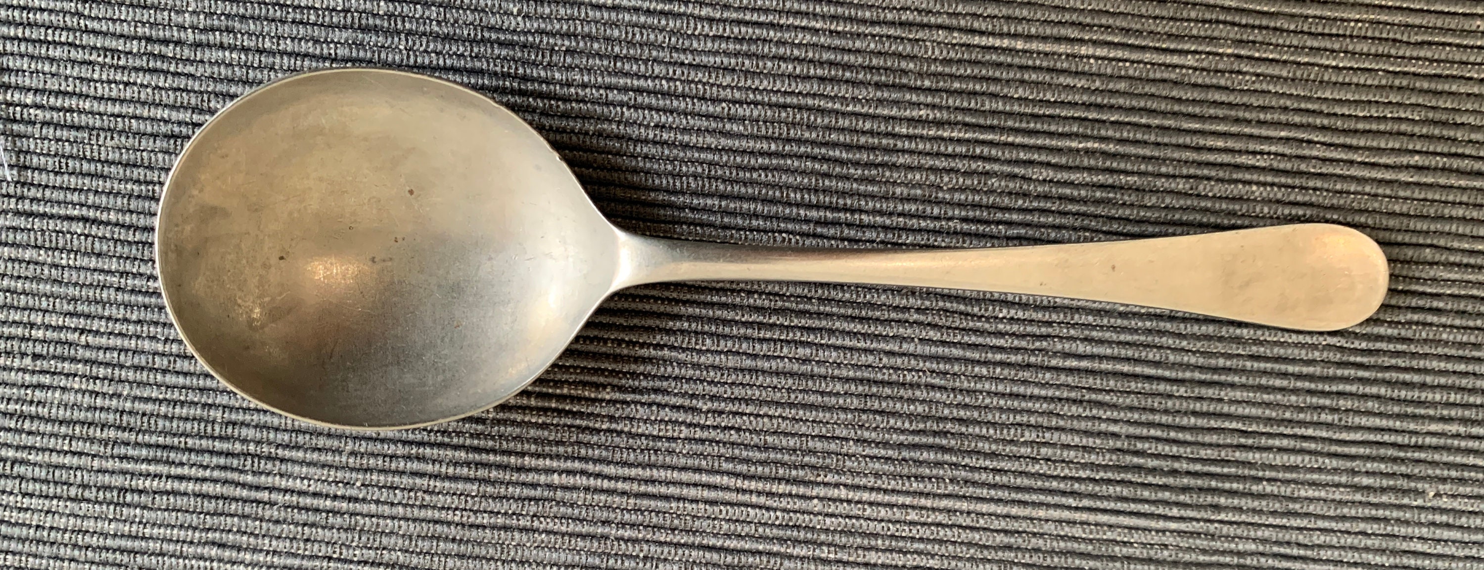 Vintage Viners Resilco Rustless Nickel Silver serving spoon Etsy