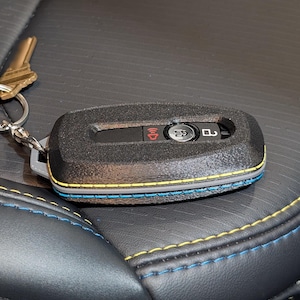 Custom Color Ford Key Fob Cover with Shielded Panic Button Feature