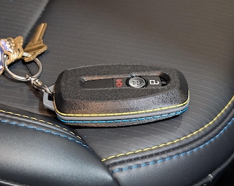 Custom Color Ford Key Fob Cover with Shielded Panic Button Feature