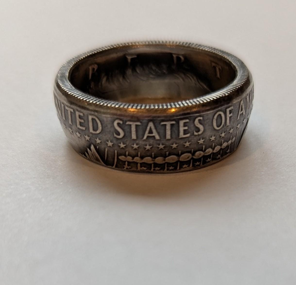 1964年ケネディ・ハーフダラー・シルバーリング - Etsy 日本