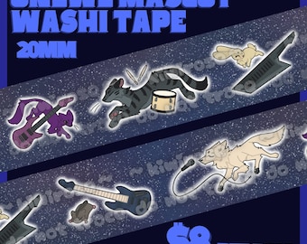 Onewe Animal Mascot Washi Tape