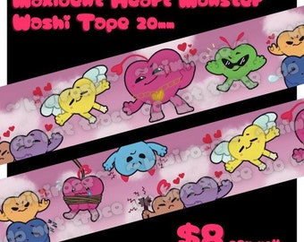 Stray Kids Maxident Heart Monster Washi Tape