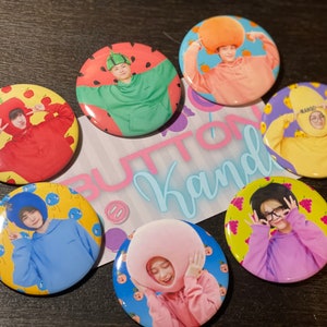 Enhypen Chamber 5 2.25” Pinback Buttons