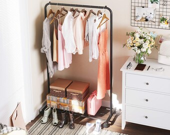 Hanging Clothes Rack Etsy