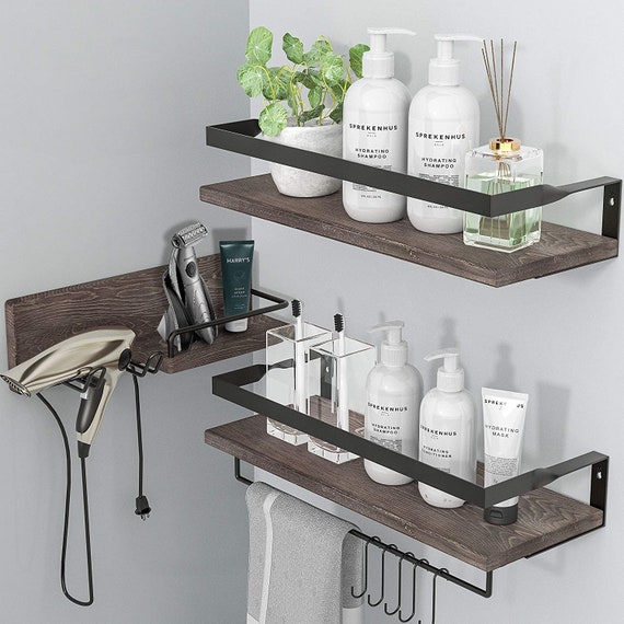3 In 1 Floating Shelves Wall Mounted, Decorative Floating Shelves Canada