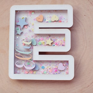 Plaque nominative pastel Shaker | Plaque nominative en bois | initiale | Ensemble de l'alphabet | Plaque pour chambre de fille | Plaque nominative en bois | Plaque pour chambre d'enfant