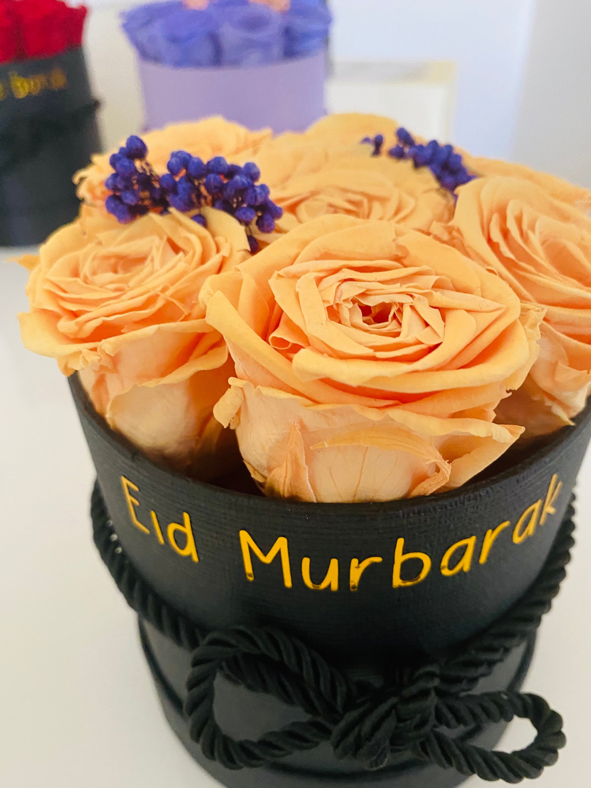 Eid Mubarak Gifts Real Preserved ROSES Last 3 years Etsy