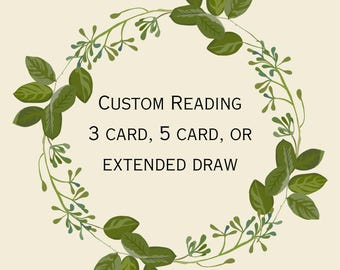 Custom Reading- Tarot Reading by Real Witch: Message from the Universe, Same Day, Customizable