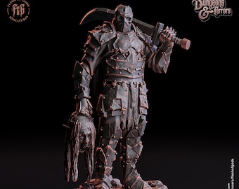 DnD レイクナイト 未塗装ミニチュア