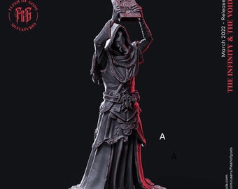 DnD Cultist Unpainted Miniature