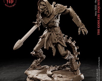 DnD wight miniatura sin pintar