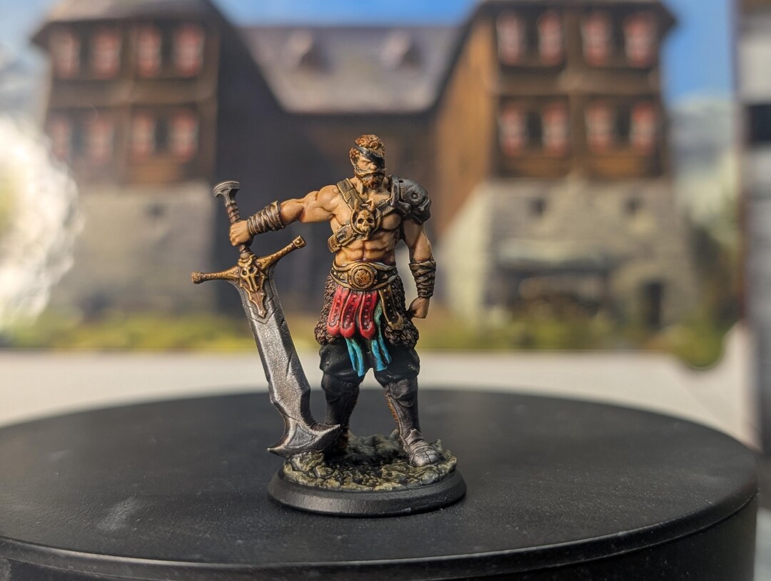 Human Paladin, Fighter Battlemaster With Maul PC / NPC, DnD 5e Gift Un - Foto 10