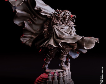 DnD | Pathfinder | TTRPG Boss  - Damascus, Vampire Lord  | BBEG | Villain Unpainted Miniature