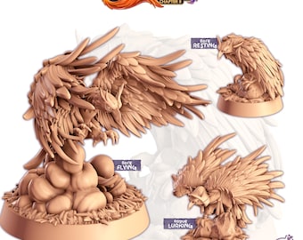 DnD Roc Companion | Rowk | Unpainted Miniature