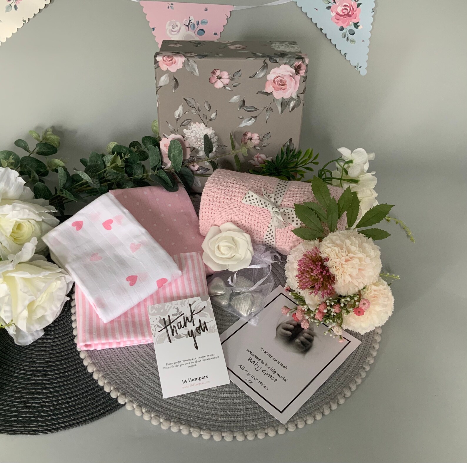 Nouveau bébé cadeau de bébé nouveaux parents fleurs de Etsy