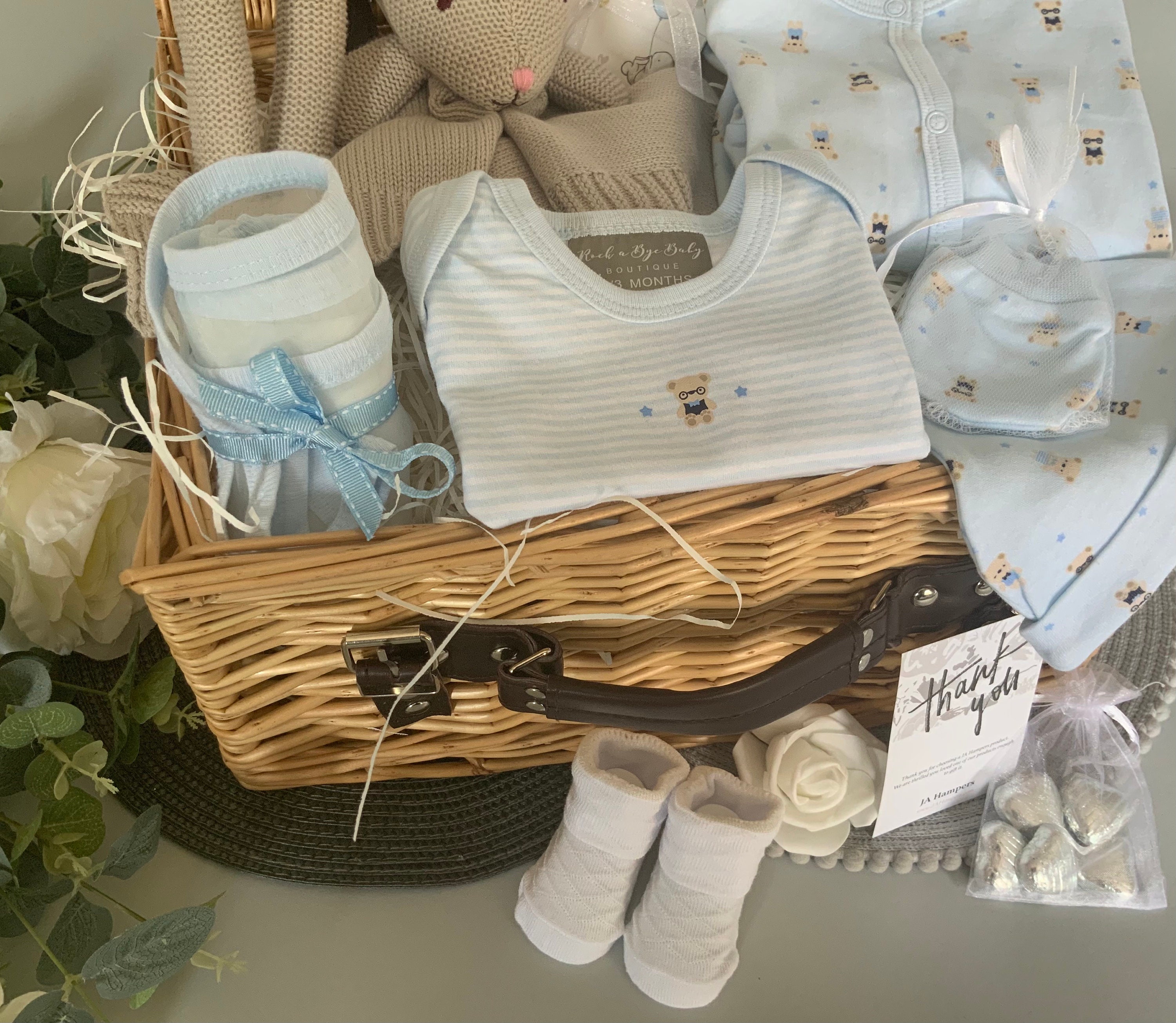 New Baby Hamper Baby Boy Gift Baby Shower Baby Gift Set Etsy