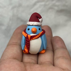 Christmas Penguin desk buddy.