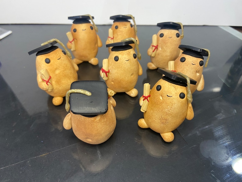 Graduation Potato Graduated Potato. Limited Editon. Pet Potato, Adopt a Potato. - Etsy UK
