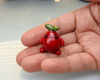 Miniature Radish, desk buddy.