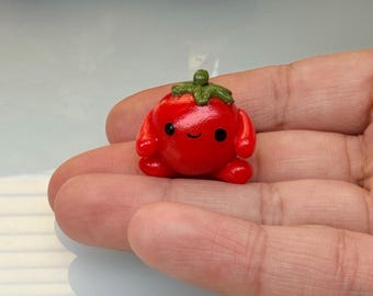 Miniature Tomato, desk buddy.