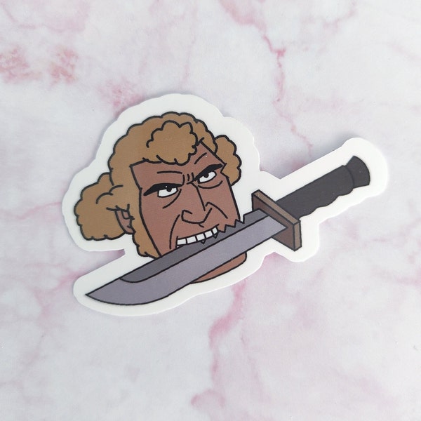 Brock Samson Venture Brothers Vinyl Waterproof Sticker