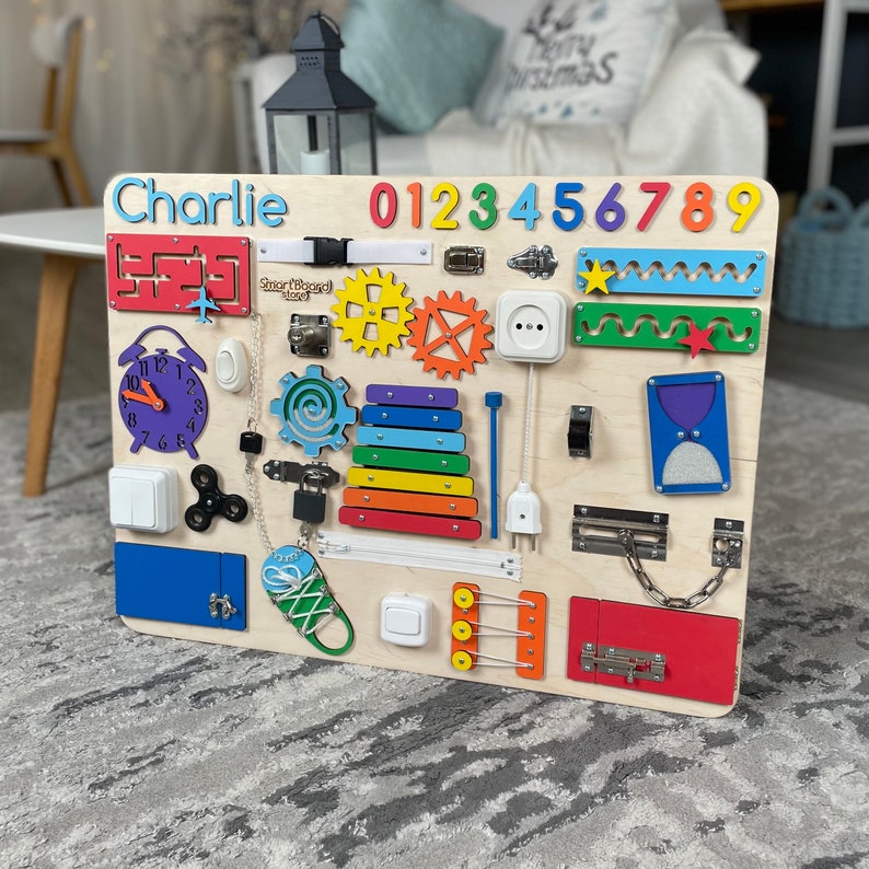 Busy Boards for 1 Year Old Busy Boards for 2 Year Old Busy Etsy