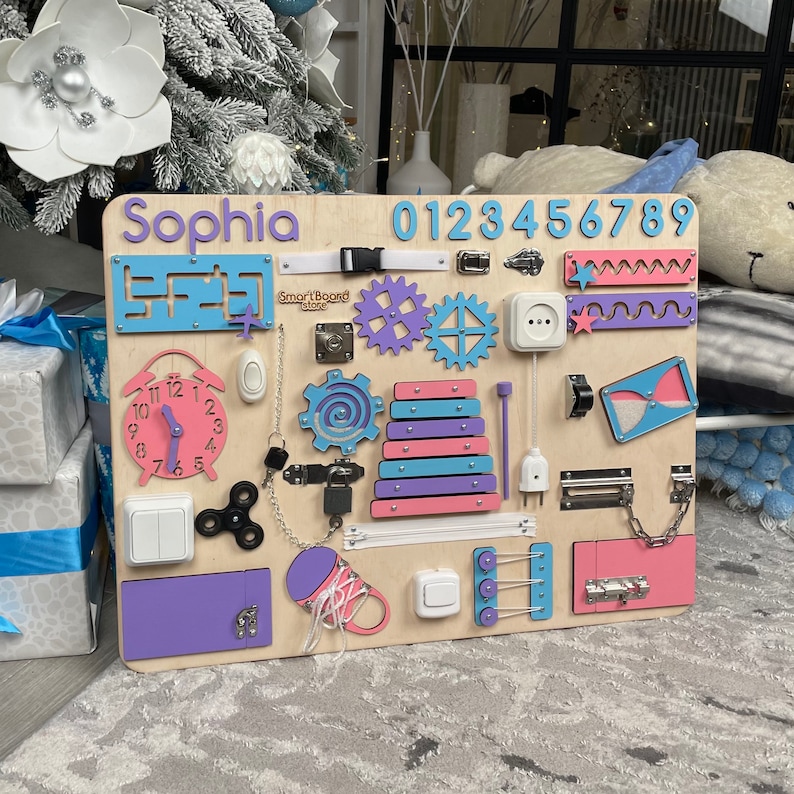 Busy Boards for 1 Year Old Busy Boards for 2 Year Old Busy Etsy