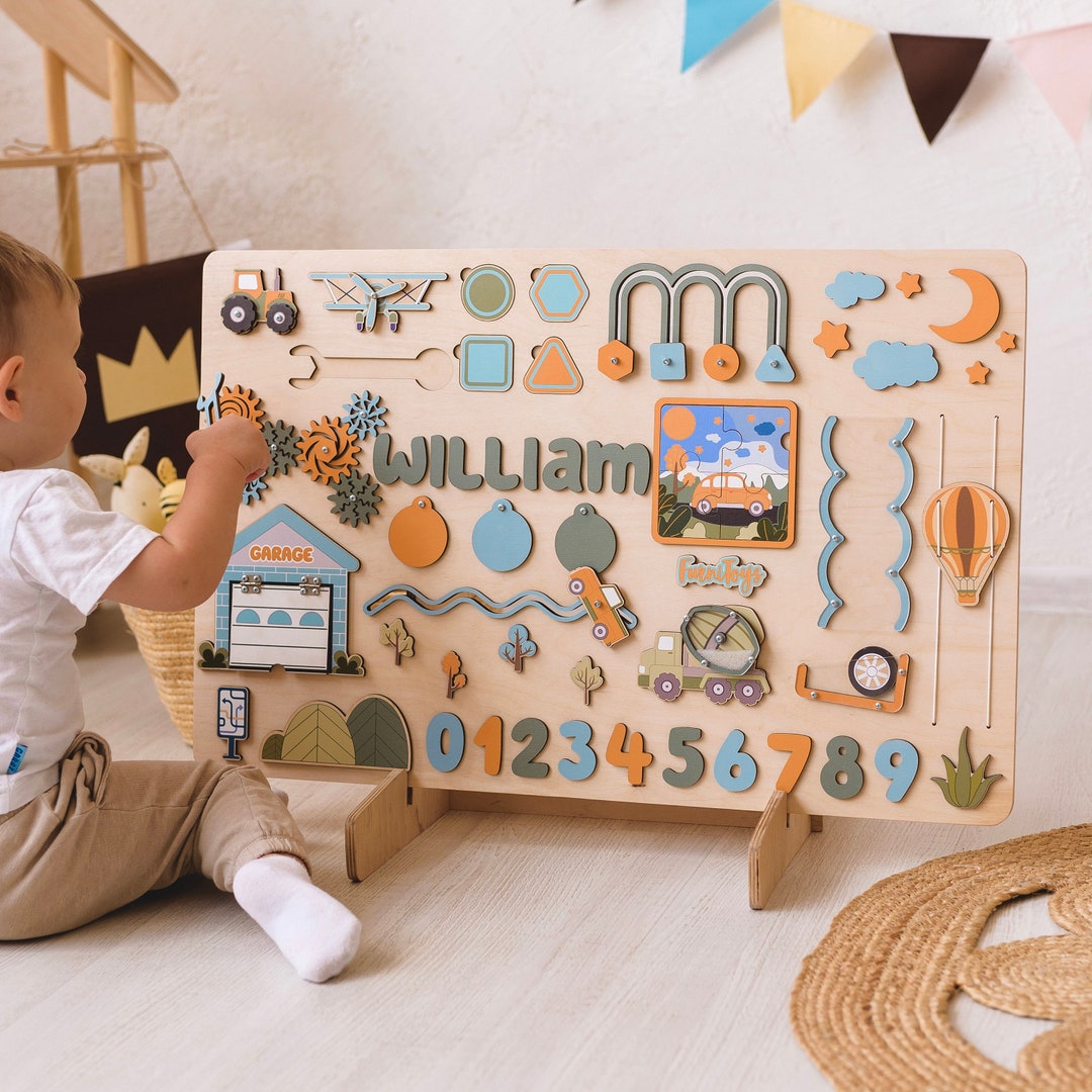 Busy Toddler Toys Yard Toys For Year Olds Busy Board, 1st Birthday