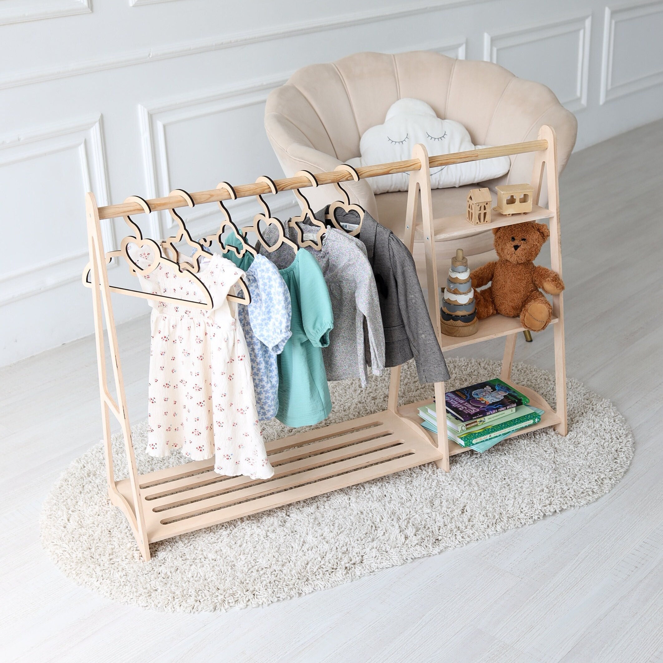 Shower clothes rack sale