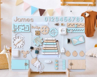 Busy Board Year Old, Personalized Toddler Boy Girl Toys