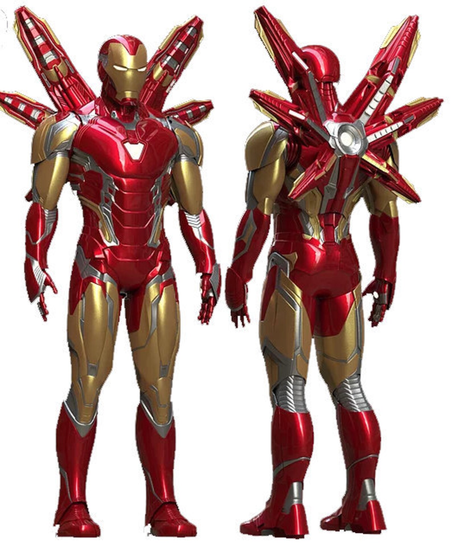 Iron Man MK85 Full Armor 3D Model STL Etsy