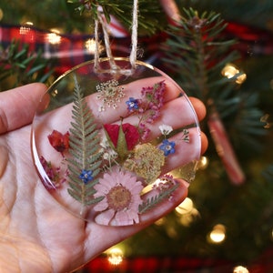 handgemaakt geperst bloemenornament decor van bloemenhars moederdagcadeau kan worden aangepast kan uw bloemen gebruiken afbeelding 3