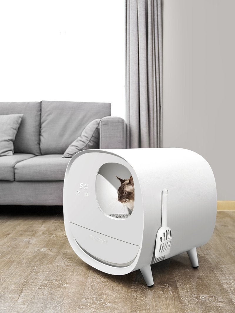 Caja de arena grande inteligente gato | Etsy