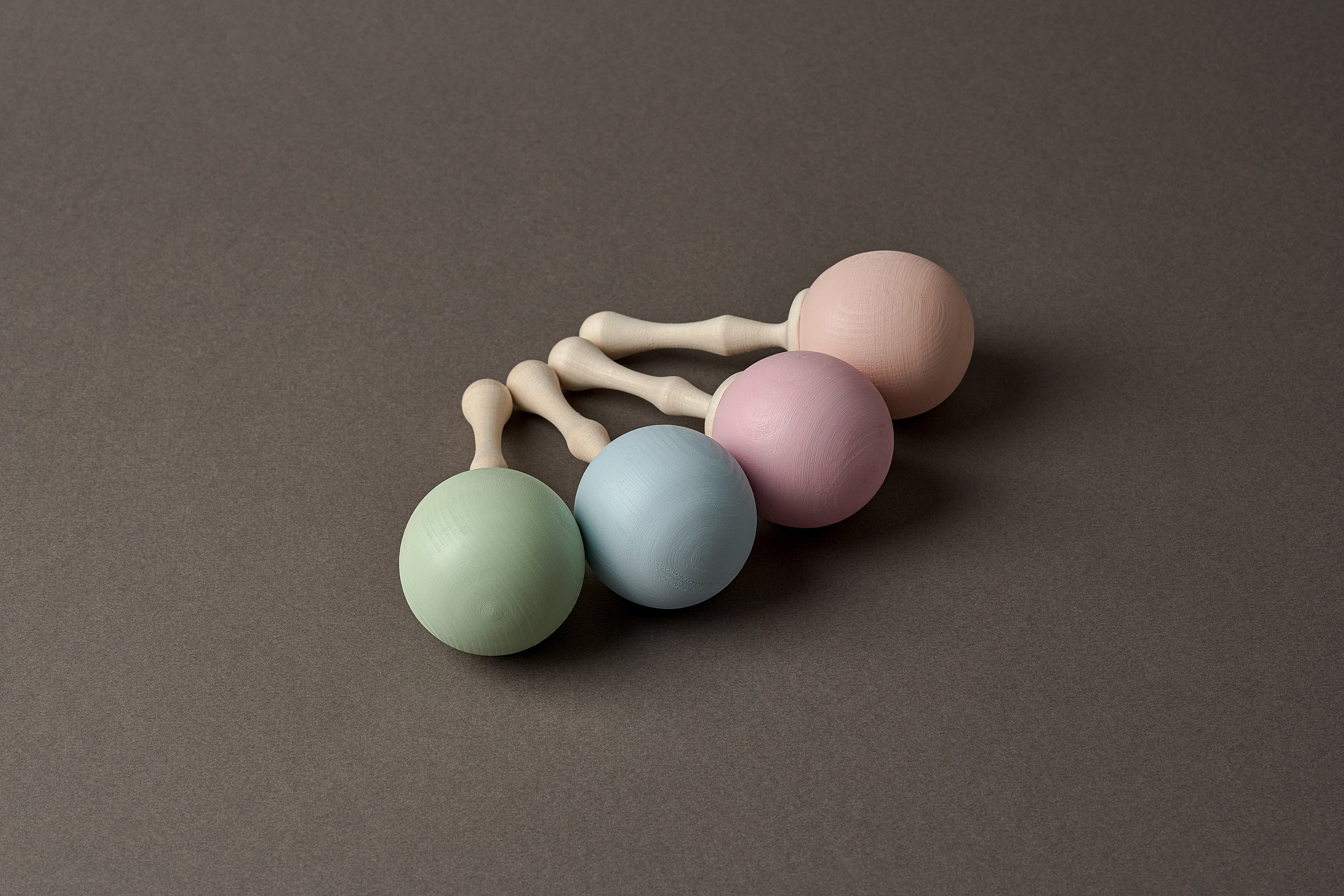 Juguetes musicales de cascabel bebé de madera 0-6 meses recién | Etsy