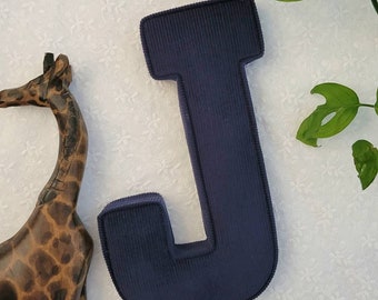 Corduroy Letters NOT Pillows Nursery Decor, Kids Room, New Baby Gift, Wall/Shelf Decor, Free Standing/Hang, PRICE EACH