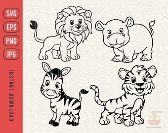 Download Baby Zebra Svg Etsy