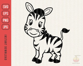 Download Baby Zebra Svg Etsy