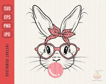 Free Free Bunny Face With Glasses Svg 36 SVG PNG EPS DXF File