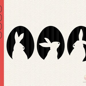 Oeuf de Pâques Svg, Easter Bunny SVG, Bunny SVG, Bunny silhouette svg, Easter SVG, Rabbit easter svg, Two bunnies svg, Bunny Rabbit svg