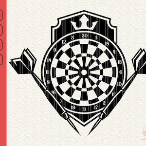 US Dart svg, Darts Svg, Dartboard Svg, Dart Game Svg, Darts Clipart, Dart Target Svg, Bulls eye svg, Cut Files for Cricut, png, svg