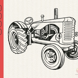 US Tractor Svg, Tractor Svg, Usa Farming Svg, Farmer Svg, Usa Farming Svg, Tractor Silhouette, Tractor eps, png, dxf, svg