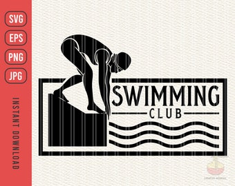 Girls Swim Club svg, School Swim Team svg, Swimming svg, Swim Club svg, Swim Athlete svg, Swimming Athlete clip art, svg, eps, png, dxf, jpg