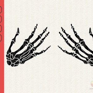 Skeleton Hands SVG, Skeleton SVG, Skull Skeleton Hand Clipart,Halloween Png Cute Halloween SVG, Cricut cutting files Skeleton svg Silhouette