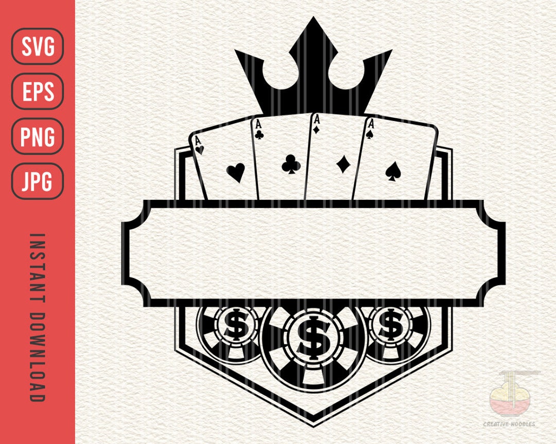 Casino Svg, Casino Player Svg, Gambling Svg, Gambler Svg, Casino