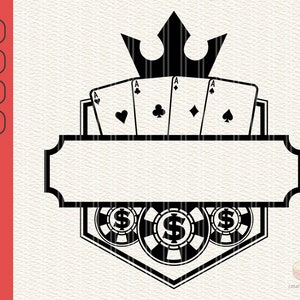 Casino svg, Casino Player svg, Gambling svg, Gambler svg, Casino Playing Cards svg, Casino Chips svg, Poker Chips svg, eps, dxf, png