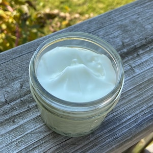 All natural beeswax body lotion magnesium infused body butter