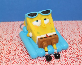 Vintage SpongeBob SquarePants Bath Toys Upcycled Keychains