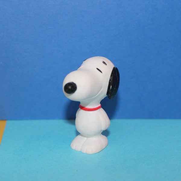 Vintage Snoopy Rubber Figure 2" Tall