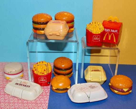 ヴィンテージマクドナルド チェンジブルズ 1987、1988、1990、1993